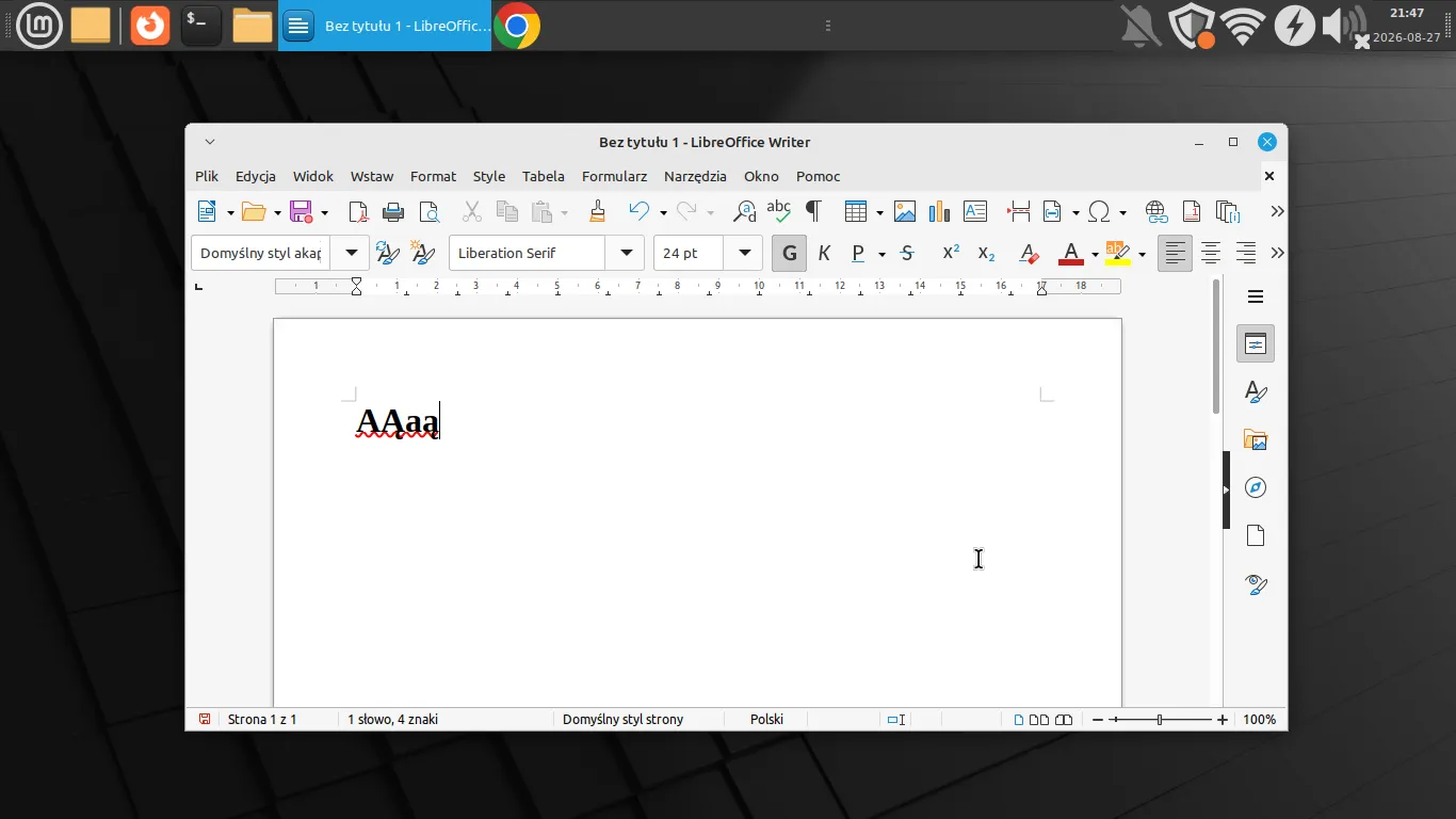 Prezentacja nowoczesnego interfejsu Linux